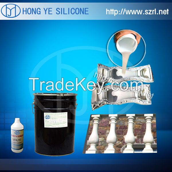 RTV liquid silicone for gypsum mold making 