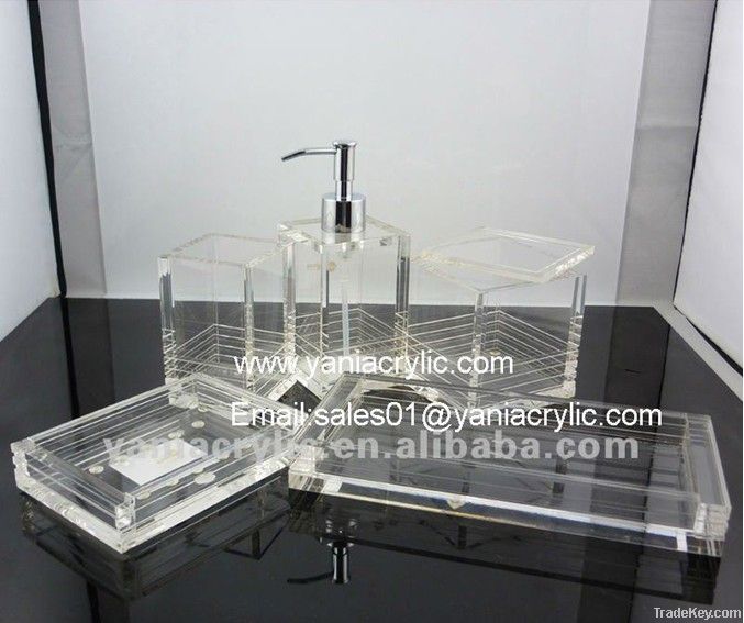 acrylic bathroom sets