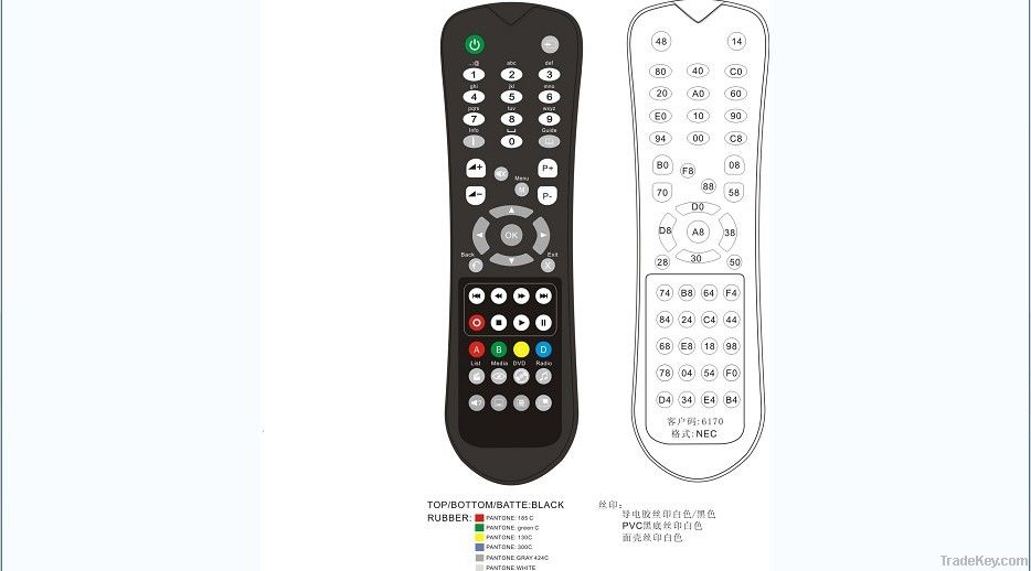 QT-8802 remote control