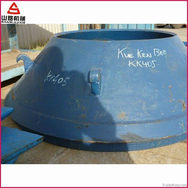 high manganese concave&amp;mantle for cone crusher