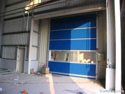 High speed roll door