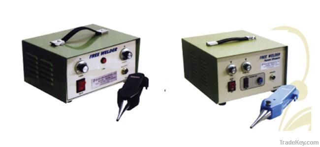 AM-1100 , All in one Hot Fix Setting Machine by Ultrasonic & Electric