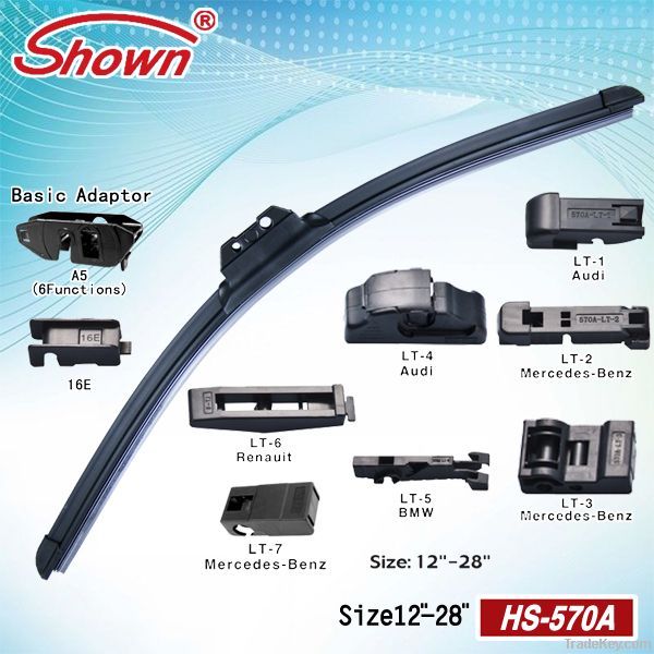 multifunctional flat wiper blade