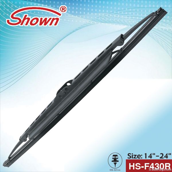 Spoiler wiper blade