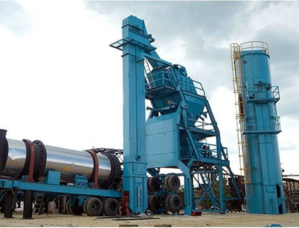 mobile asphalt plant