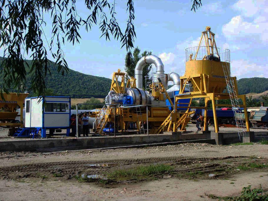 mobile asphalt plant