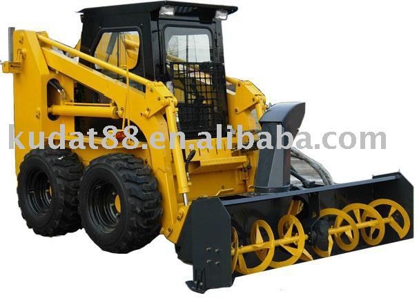 Skid Steer Loader , Snow blower