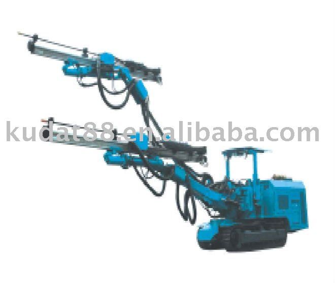 KDF281 hydraulic wheel rock drill for mining