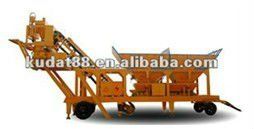 mobile concrete mixing plant