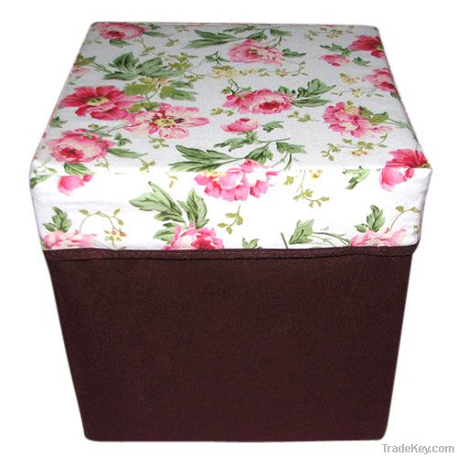 Folding Storage Stool non woven fodable sit box