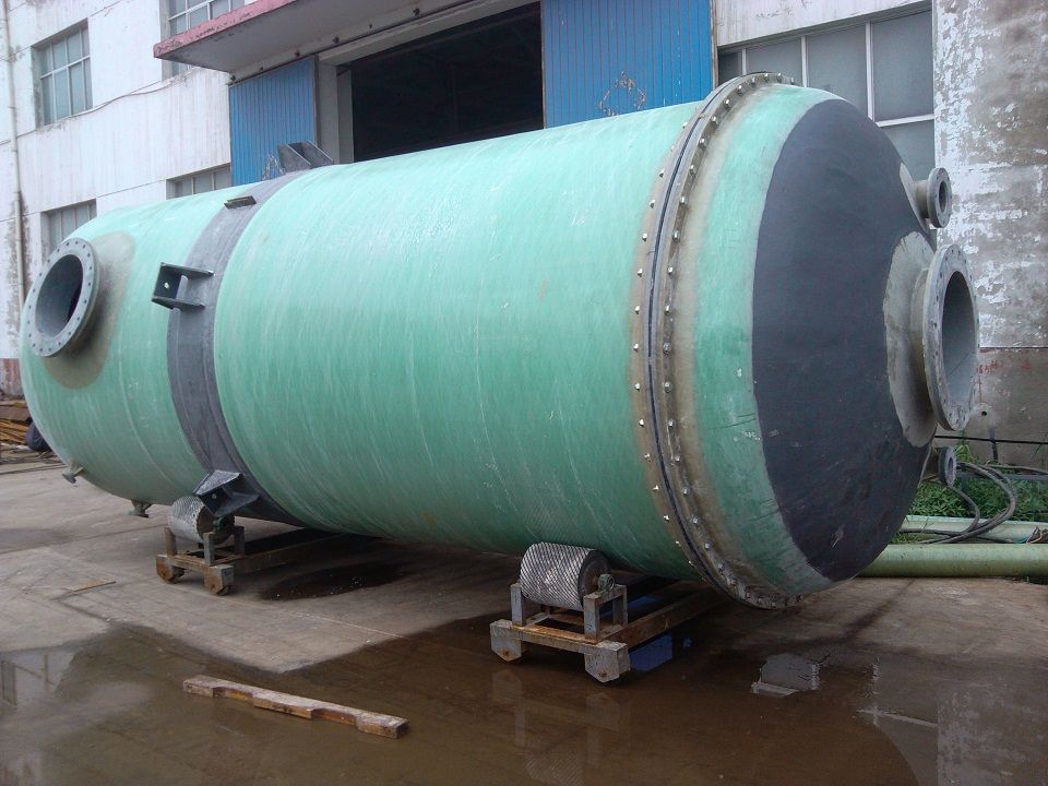 PVC lined FRP vessel