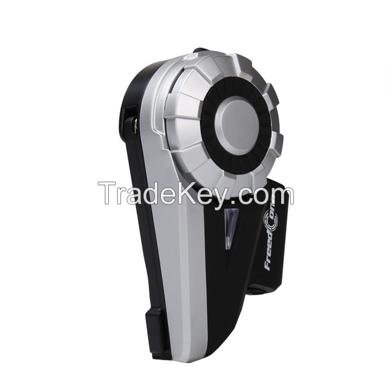 Hot sale Full duplex T-Rex Motorcycle 1500M BT Helmet Intercom for 8 Riders at the time Talking