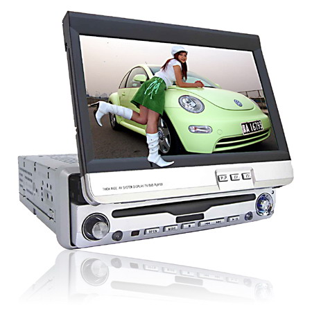 7 Inches Fully-Motorized In-Dash Car TFT-LCD Monitor