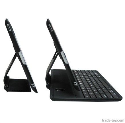 360 Degree Rotating Leather Case with Bluetooth Keyboard for iPad