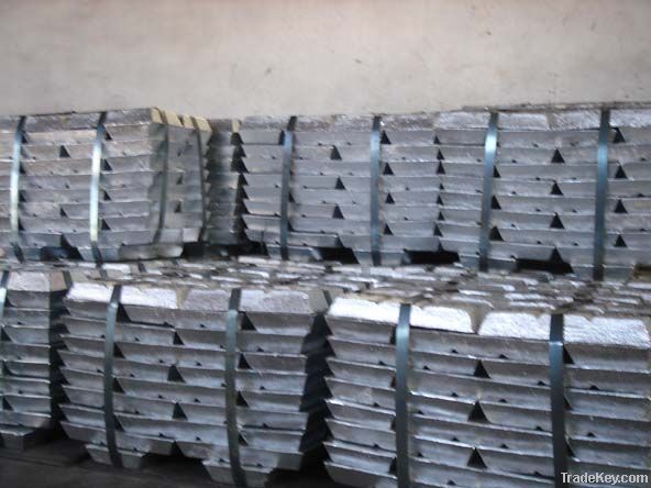 zinc ingots