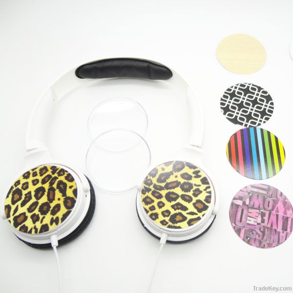 OEM logo printing headphone design