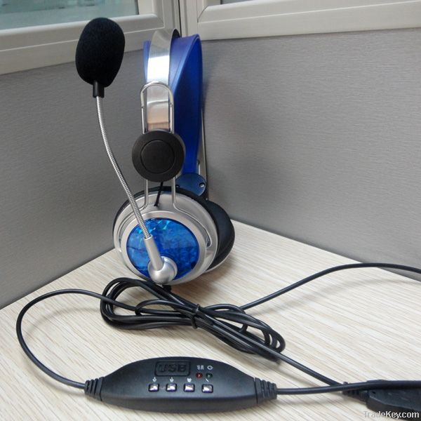 LX-USB360 Best computer headset with mic