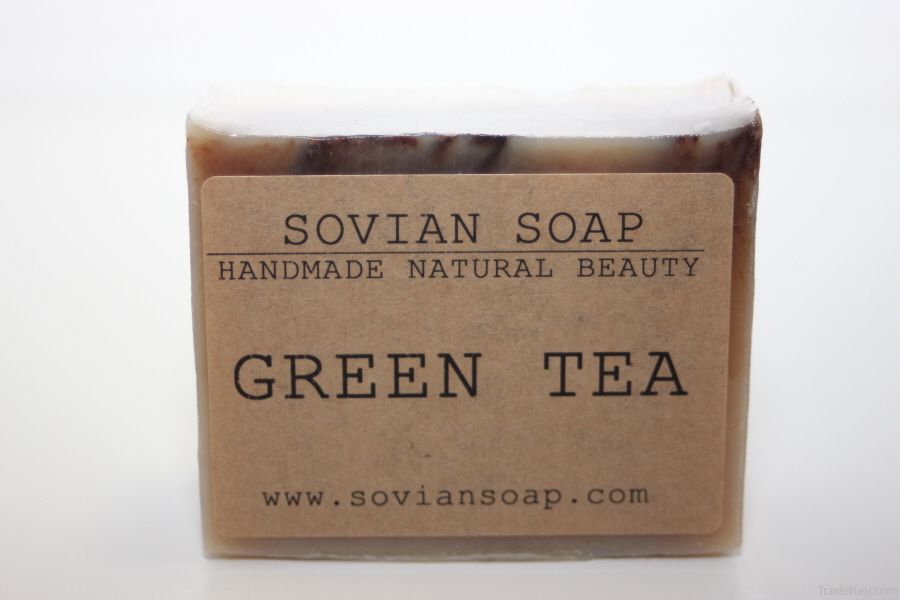 Organic Greentea Soap - Handmade, Natural, Unscented