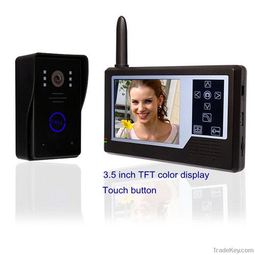 3.5&quot;Touch Wireless video doorbell