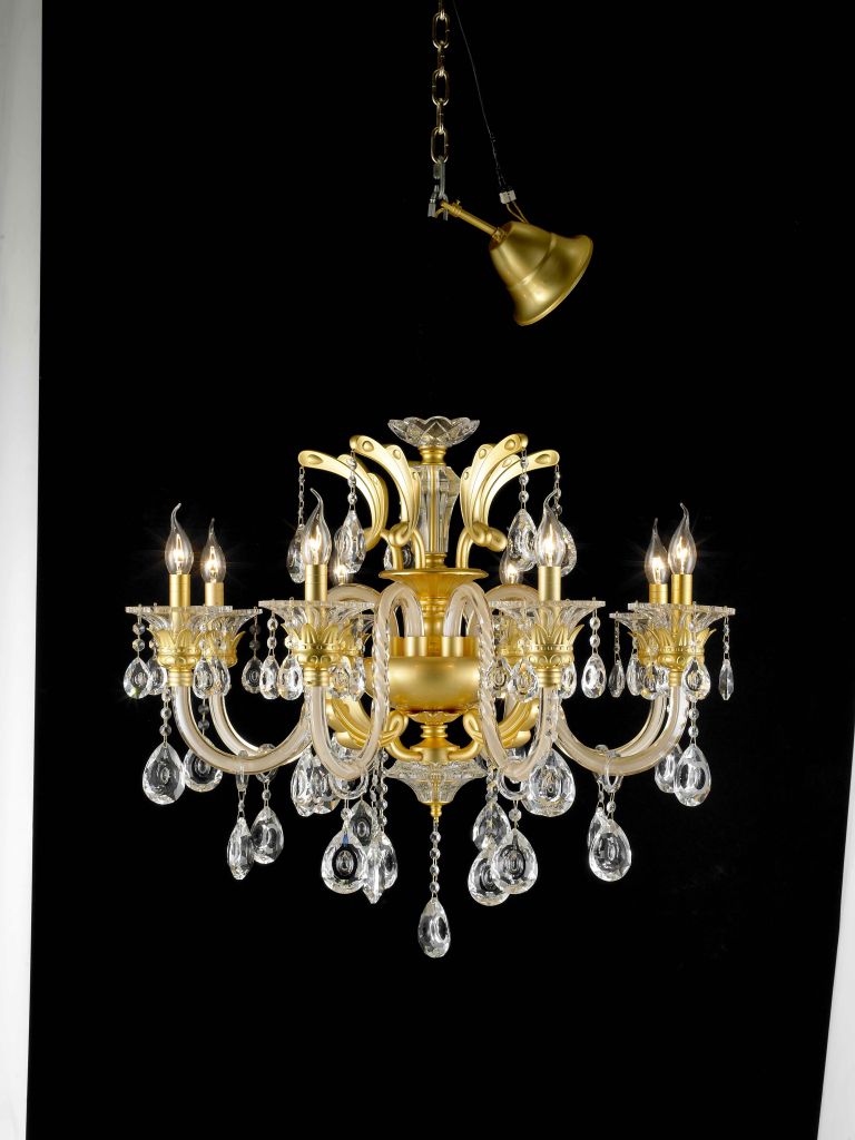 Ohhfun Crystal Chandelier