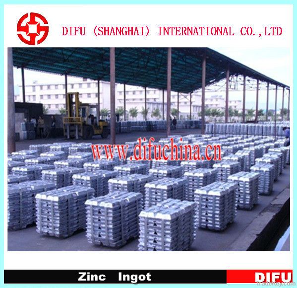 Hot sale high grade zinc ingots