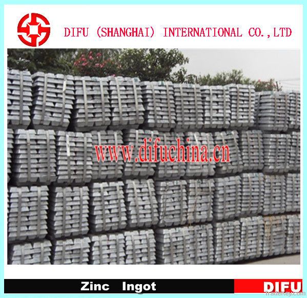 Hot sale high grade zinc ingots