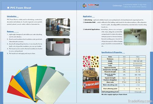 pvc foam sheet