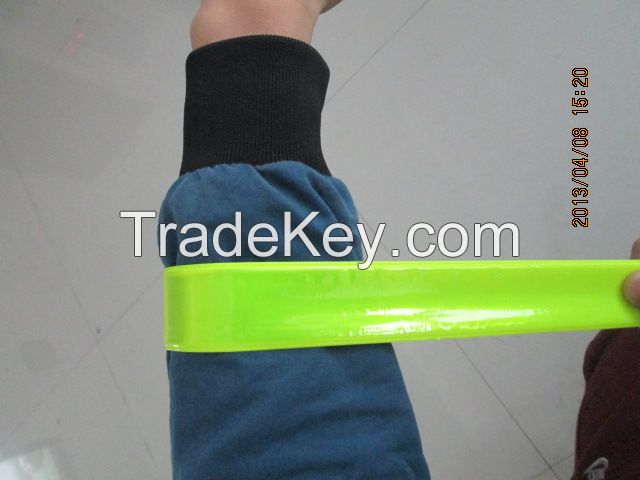 neon promotional reflective snap band