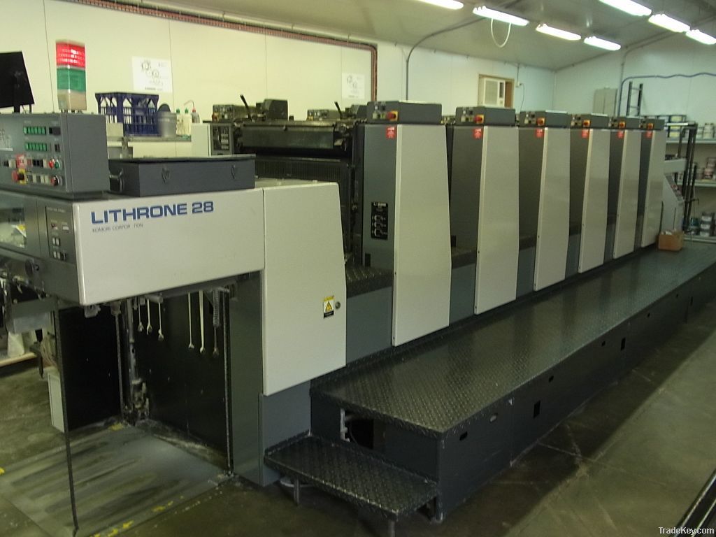 Komori L628 offset printer