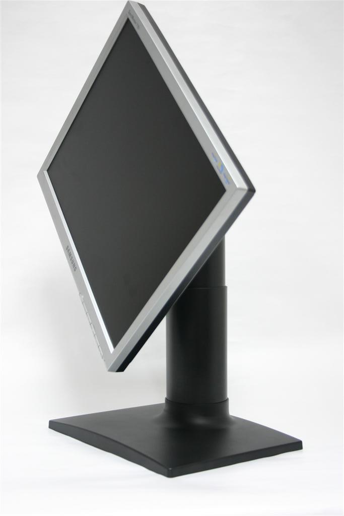 Ergonomic LCD height adjustable stand