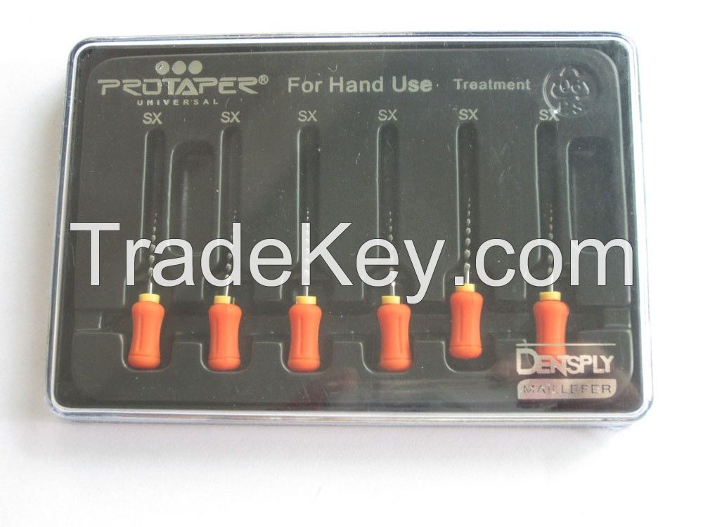 Dentsply protaper Hand Use dentsply protaper files