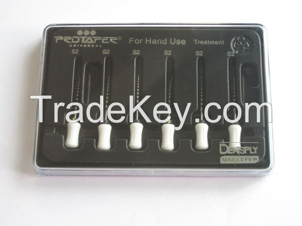 Dentsply protaper Hand Use dentsply protaper files