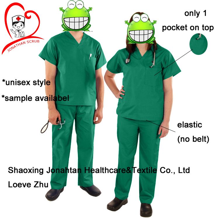 65/35TC fashion medical scrub suits