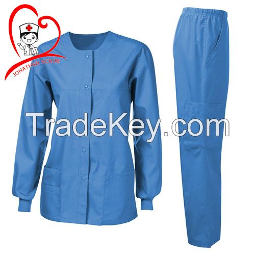 scrub suits; hospital nurse uniform; medical scrub sets