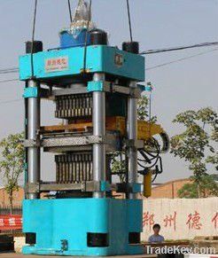 Automatic hydraulic brick machine production line