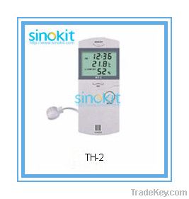 Digital Hygro-Thermometer TH-2 Display temperature humidity time and c