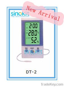 Digital Hygro-Thermometer DT-2 temperature and humidity display Large