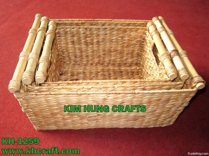 Water Hyacinth Basket