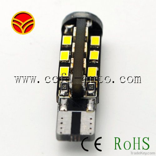 T10 base 27SMD3020 12V DC CANBUS error free led bulb