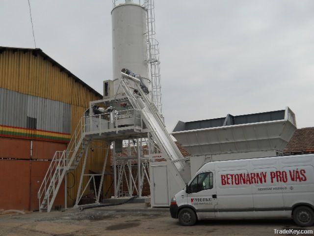 Mobile concrete batching plant Merko MB 0, 5T