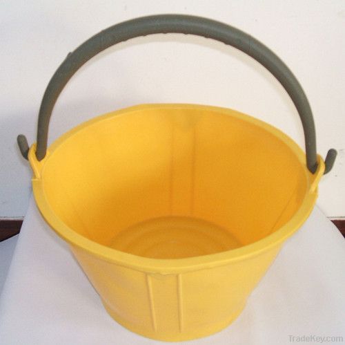 heavy duty construction yellow cement bucket / tub