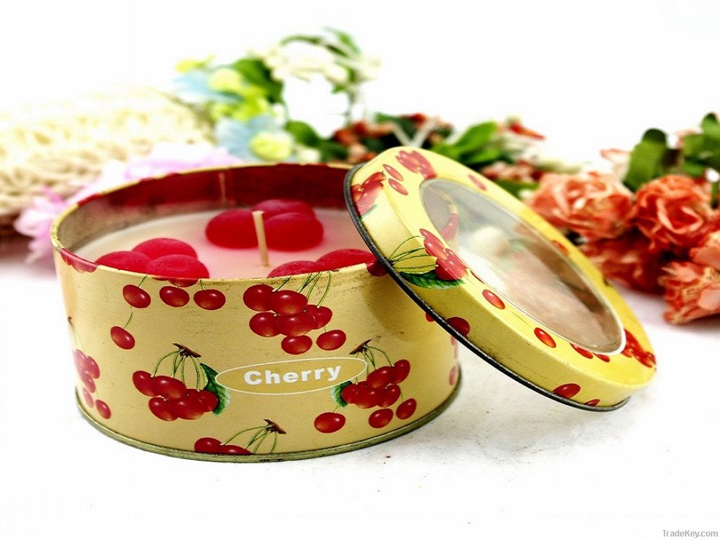 Cherry Fruit scented Candle Holder (RC-434)