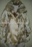 popular knitted rabbit fur vest