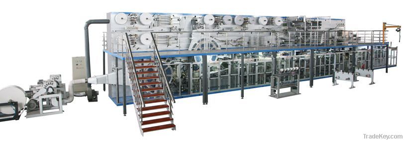 250-300 pieces/min ADULT DIAPER MACHINE