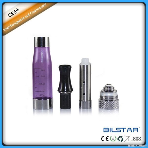 Bilstar designed new eGo CE5 plus interchangeable coil Clearomizer