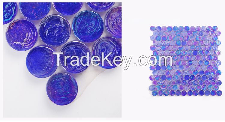 Mix Glass mosaic -  Purple