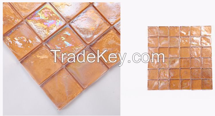 Mix Glass mosaic -  Orange