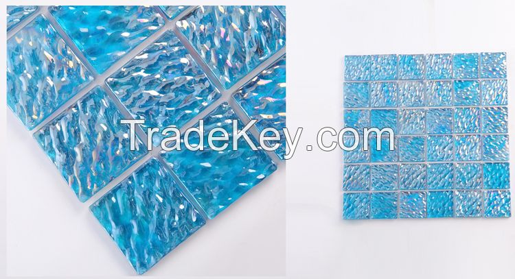 Mix Glass mosaic -Blue