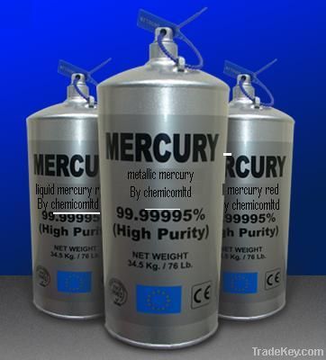 PURE SILVER LIQUIDE METALLIC MERCURIAL 99.999%