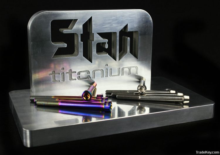 Stan.Ti Titanium Bolts for Motorcycles Bicycle and Automobiles